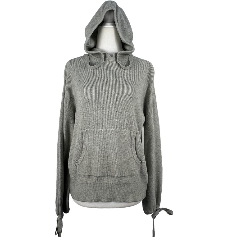 LUMIERE Women's Hoody/Sweater w/ Tie‎ Long Sleeves